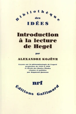 Introduction à la lecture de Hegel
