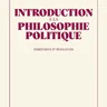 Introduction à la philosophie politique