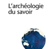 L'archéologie du savoir