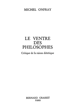 Le ventre des philosophes