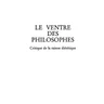 Le ventre des philosophes