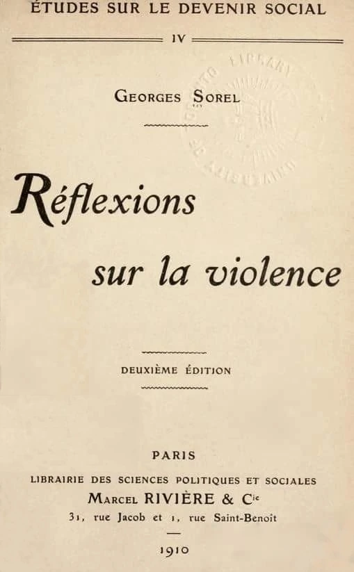 Réflexions sur la violence