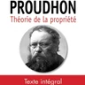 Théorie de la Propriété
