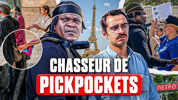 À la chasse aux pickpockets dans Paris (avec ThekingTV)