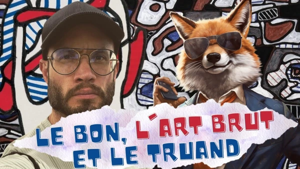 Art brut : L'instinct créateur (Laurent Danchin) JLUL#58 Feat @marcmandril