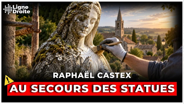 Au moins 17 000 statues s’effritent en France : ils les rénovent à la main - Raphaël Castex