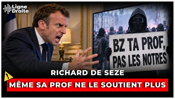 "Bz ta prof, pas les nôtres" : Macron pète un câble contre France 2 - Richard de Seze