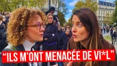 Cette gauchiste vire à droite en direct apres le 17 octobre Cette gauchiste vire à droite en direct apres le 17 octobre