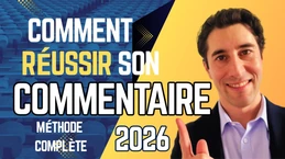 COMMENTAIRE de TEXTE en DROIT : la méthode claire d’un PROFESSEUR pour réussir