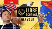 Décrochage de l'europe et la France face aux USA