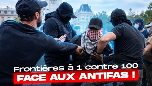 Déluge de violence des ANTIFAS en manif dimanche !