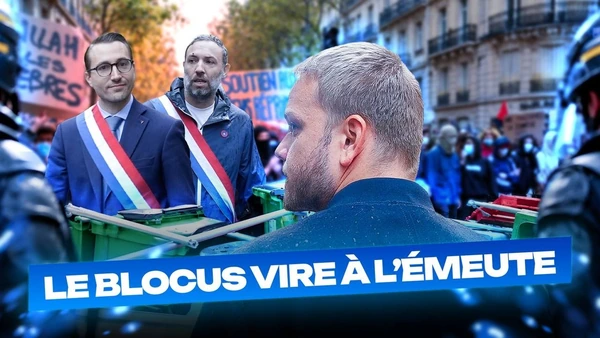 Des députés LFI s'opposent aux CRS lors du blocus à Sciences Po !