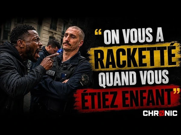 DEUX AFRICAINS PÈTENT UN CABLE ET S'EN PRENNENT A LA POLICE R*CISTE (Les policiers s'excusent)