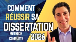 DISSERTATION EN DROIT : la méthode simple d’un PROFESSEUR pour réussir