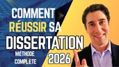 DISSERTATION EN DROIT : la méthode simple d’un PROFESSEUR pour réussir
