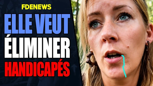 ELLE S'EN PREND AUX HANDICAPÉS, MEGA SAUCE DARWINIENNE