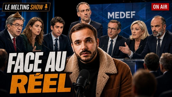 🔴 EN DIRECT : Premier débat de la présidentielle 2027 - qui va convaincre les patrons du MEDEF ?