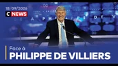 Face à Philippe de Villiers / 18 septembre 2026 (CNews) Face à Philippe de Villiers / 18 septembre 2026 (CNews)