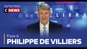 Face à Philippe de Villiers / 23 octobre 2026 (CNews)