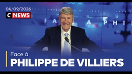 Face à Philippe de Villiers / 4 septembre 2026 (CNews) Face à Philippe de Villiers / 4 septembre 2026 (CNews)