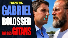 Gabriel attal se fait bolossed par des gitans déters
