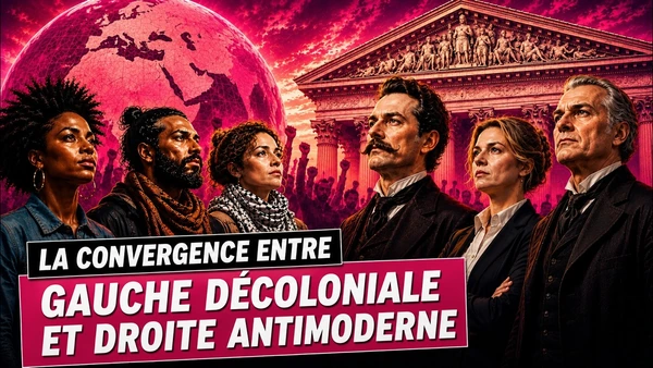 GAUCHE DÉCOLONIALE & DROITE ANTIMODERNE : DERRIÈRE LE LANGAGE DE GAUCHE,  LA VISION D'EXTREME DROITE