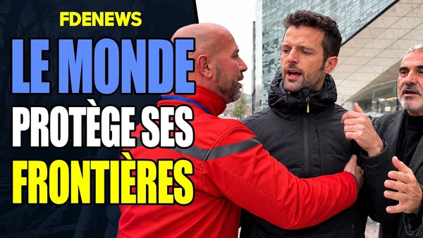 Grosse bagarre entre le monde et Frontières !
