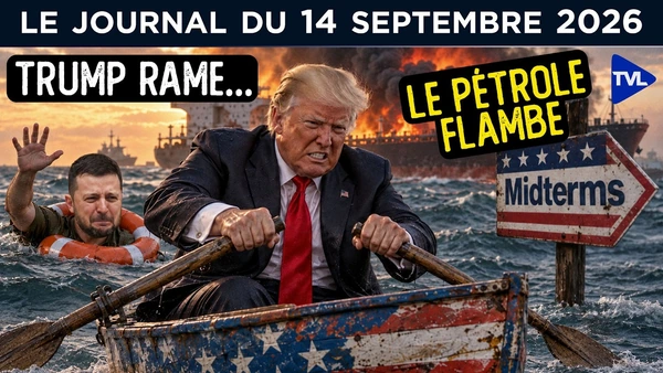Guerre en Iran : Trump acculé, Zelensky lâché, la France noyée - JT du lundi 14 septembre 2026