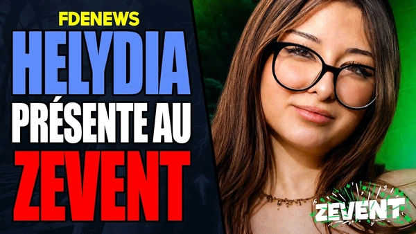 Helydia sera présente au zevent, qui aurait pu l'imaginer ?