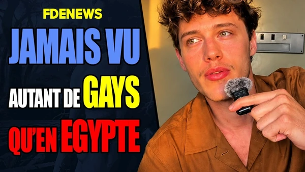 Il N'A JAMAIS VU AUTANT DE GAIES QU'EN EGYPTE