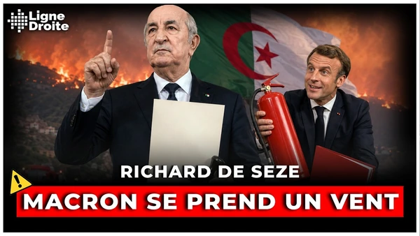 Incendies en Algérie : Macron tend la main, Tebboune l’ignore - Richard de Seze