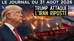 Iran - USA : guerre, pétrole, sanctions, la nouvelle flambée ? - JT du lundi 31 août 2026 Iran - USA : guerre, pétrole, sanctions, la nouvelle flambée ? - JT du lundi 31 août 2026