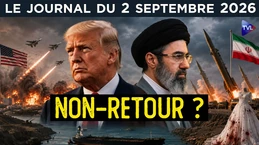 Iran - USA : Mariage sanglant, paix en suspens - JT du mercredi 2 septembre 2026 Iran - USA : Mariage sanglant, paix en suspens - JT du mercredi 2 septembre 2026