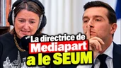 La directrice de Mediapart dégoutée par son flop sur Bardella La directrice de Mediapart dégoutée par son flop sur Bardella