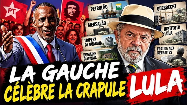 La gauche célèbre la victoire de l'ORDURE Lula