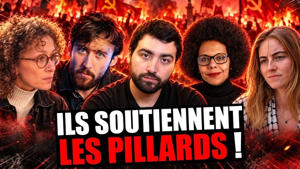 La Gauche VALIDE les pillages et les violences du 17 octobre ! Ils veulent une révolution communiste