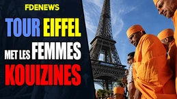 La tour eiffel met les femmes à la kouizine