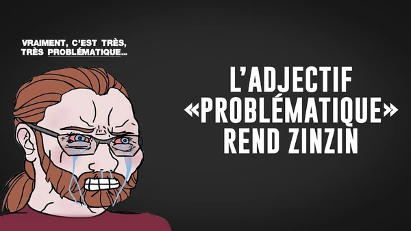 L'adjectif "problématique" rend zinzin...