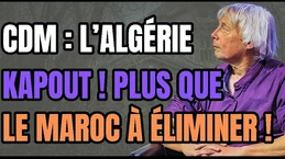 L'Algérie éliminée, il ne reste plus que le Maroc...