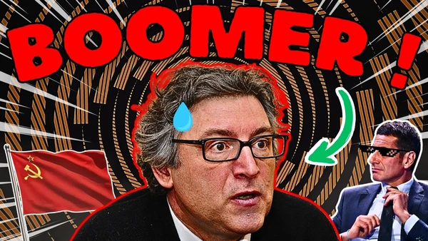 Le gros boomer Michel Onfray se prend une fessée humiliante de libéralisme ! (Ou pas.)