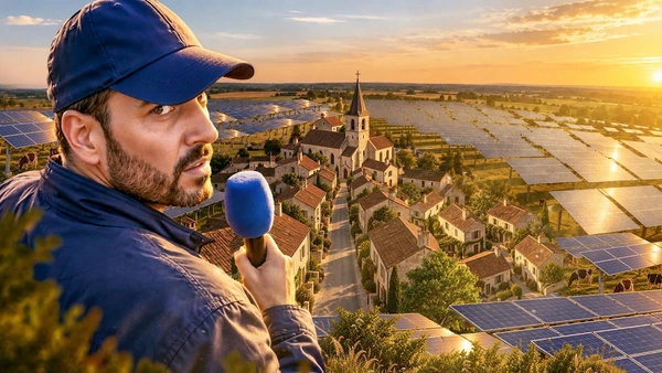 LE VILLAGE DU CAUCHEMAR (envahi de panneaux solaires)