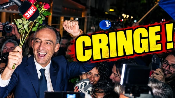 Les moments les plus CRINGES de la victoire de Glucksmann