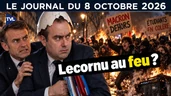 Lycées, carburants, économie : Le naufrage Macron - JT du jeudi 8 octobre 2026 Lycées, carburants, économie : Le naufrage Macron - JT du jeudi 8 octobre 2026