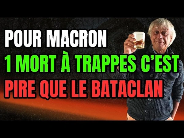 Macron : 1 mort à Trappes c'est pire que le Bataclan