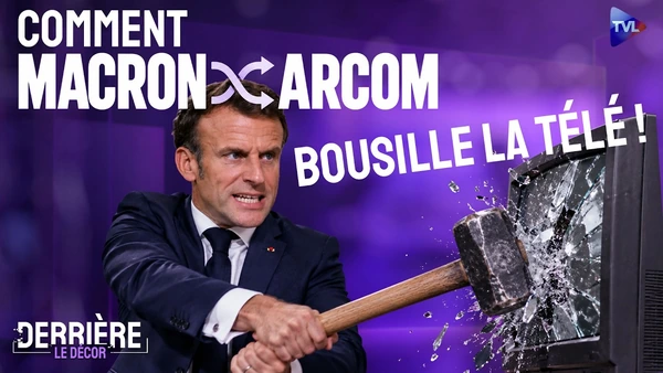 Macron-Arcom : La TNT, terrain de jeu du naufrage ? Derrière le décor - TVL
