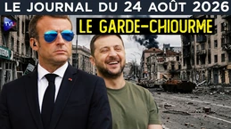 Macron, le petit bouclier de Zelensky - JT du lundi 24 août 2026 Macron, le petit bouclier de Zelensky - JT du lundi 24 août 2026