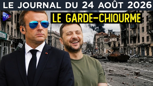 Macron, le petit bouclier de Zelensky - JT du lundi 24 août 2026