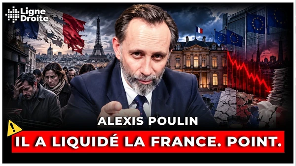 Macron prépare déjà sa planque à Bruxelles. Nous, on reste dans les décombres - Alexis Poulin