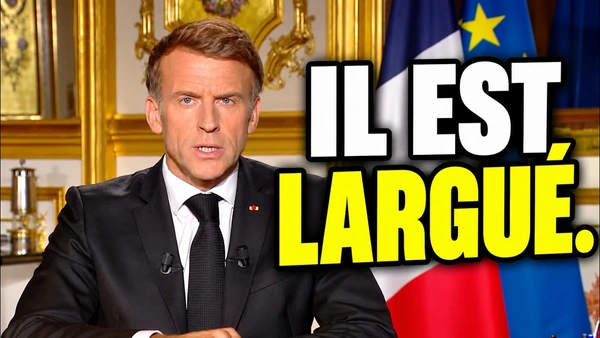 Macron s'adresse aux Français : il a perdu le contrôle