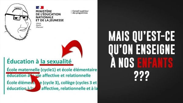 Mais qu'est-ce qu'on enseigne à nos enfants ???
